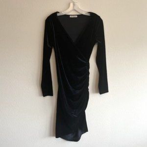 Small, Long Sleeve Velvet Dress